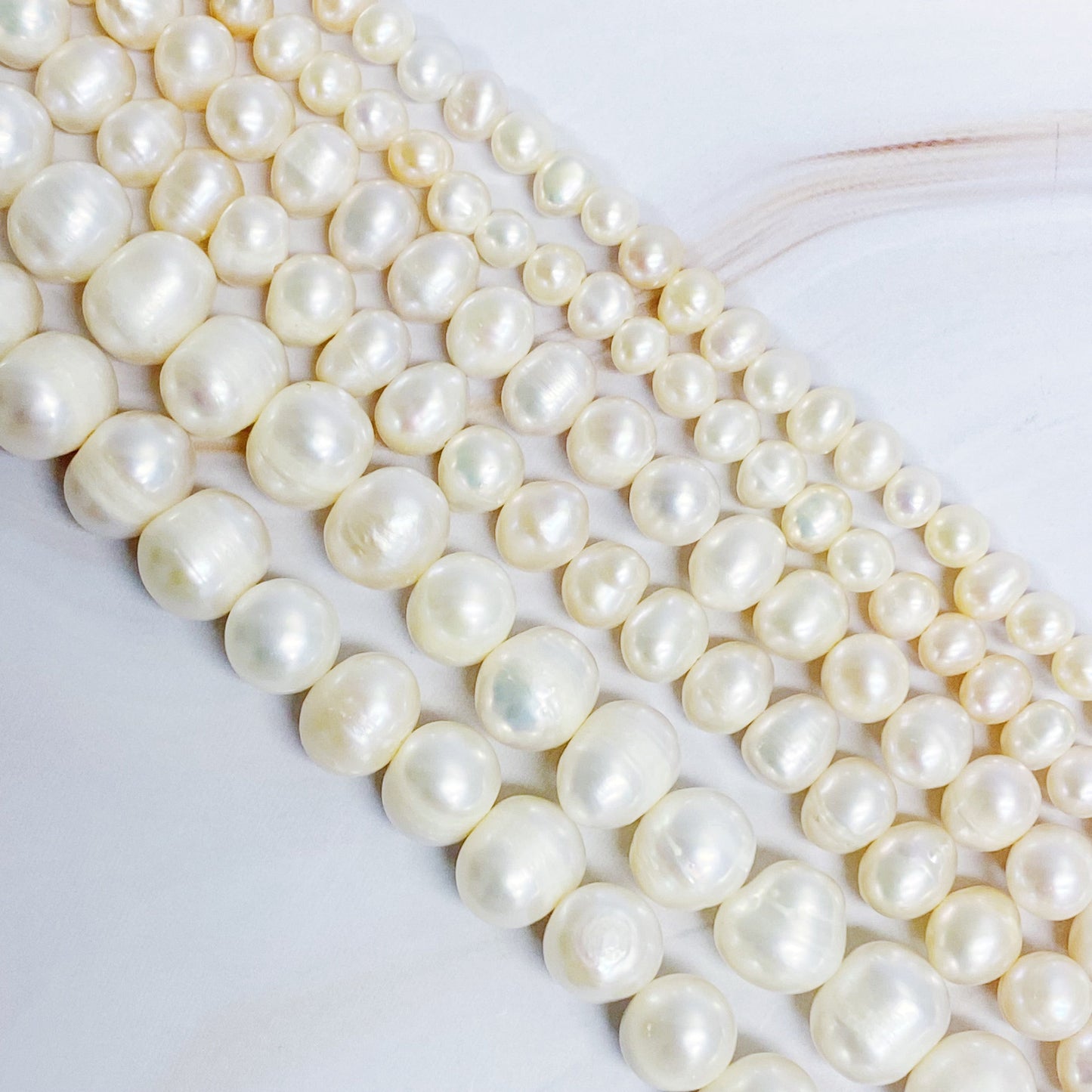 Pearl Essence Clasp Necklace
