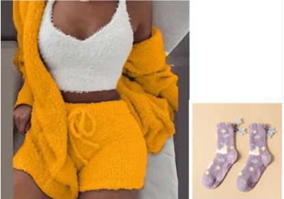Conjunto Feminino Quente e Confortável