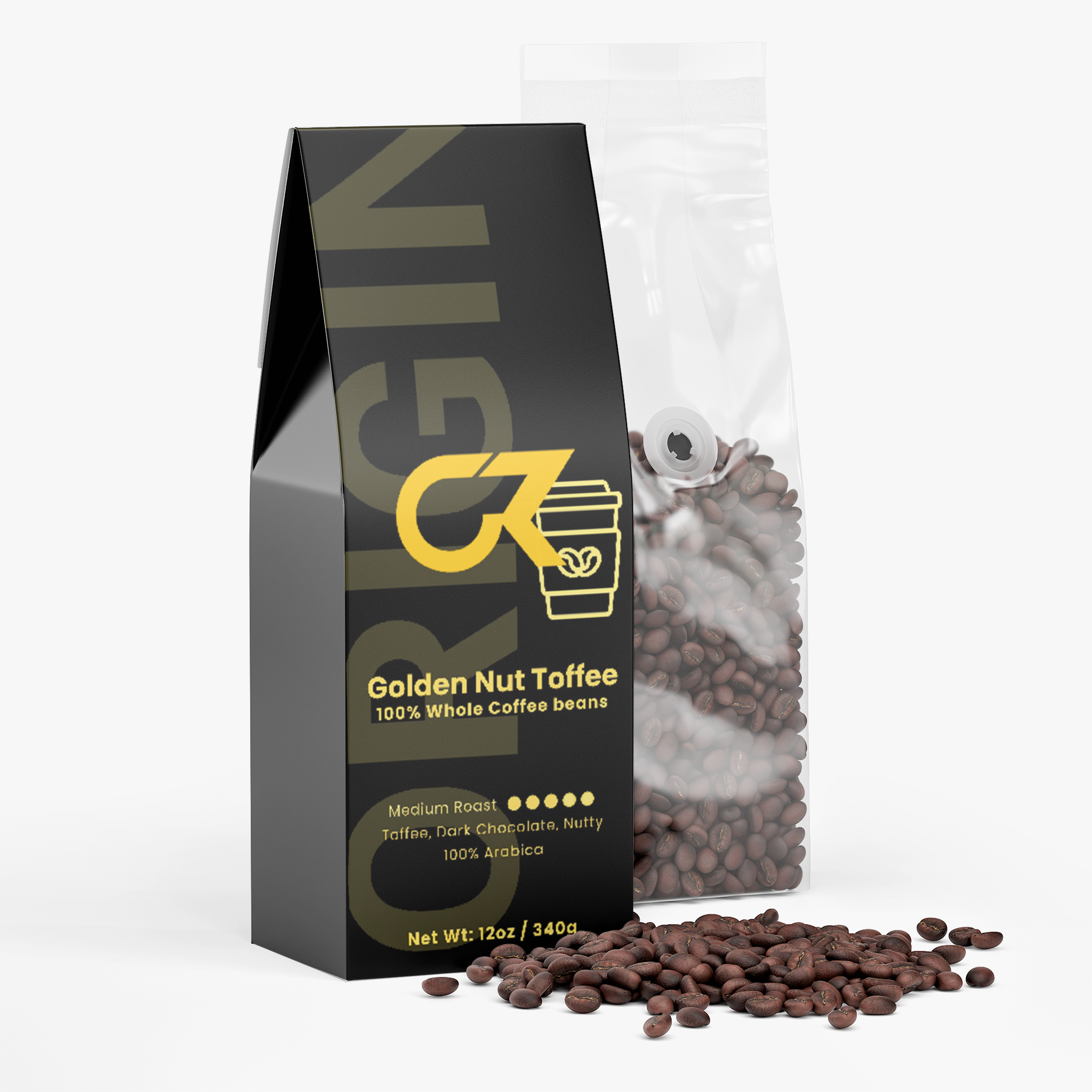 Golden Nut Toffee Coffee (Medium Roast)