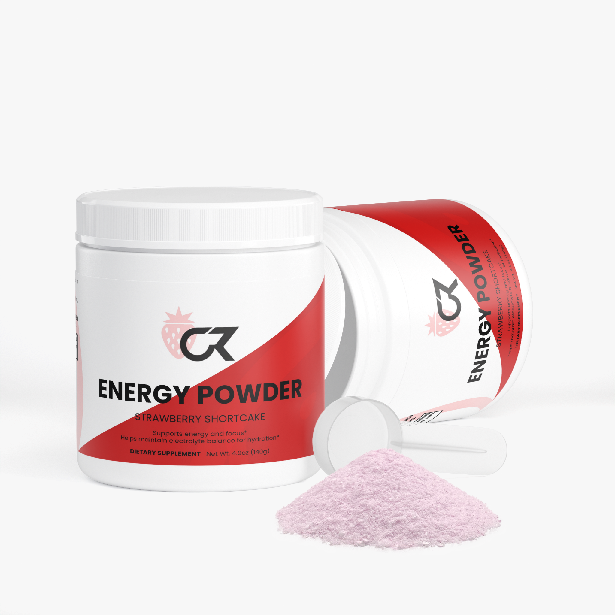 Energy Powder (Strawberry Shortcake)