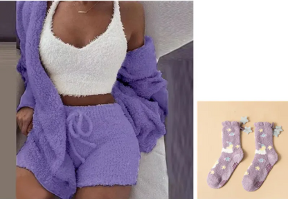Conjunto Feminino Quente e Confortável