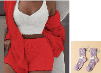 Conjunto Feminino Quente e Confortável