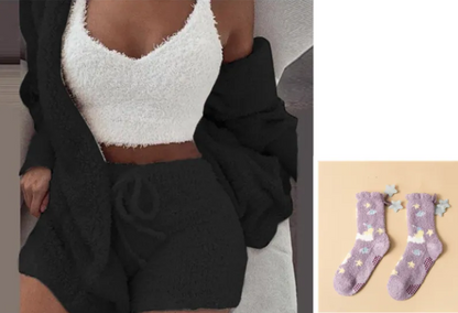 Conjunto Feminino Quente e Confortável