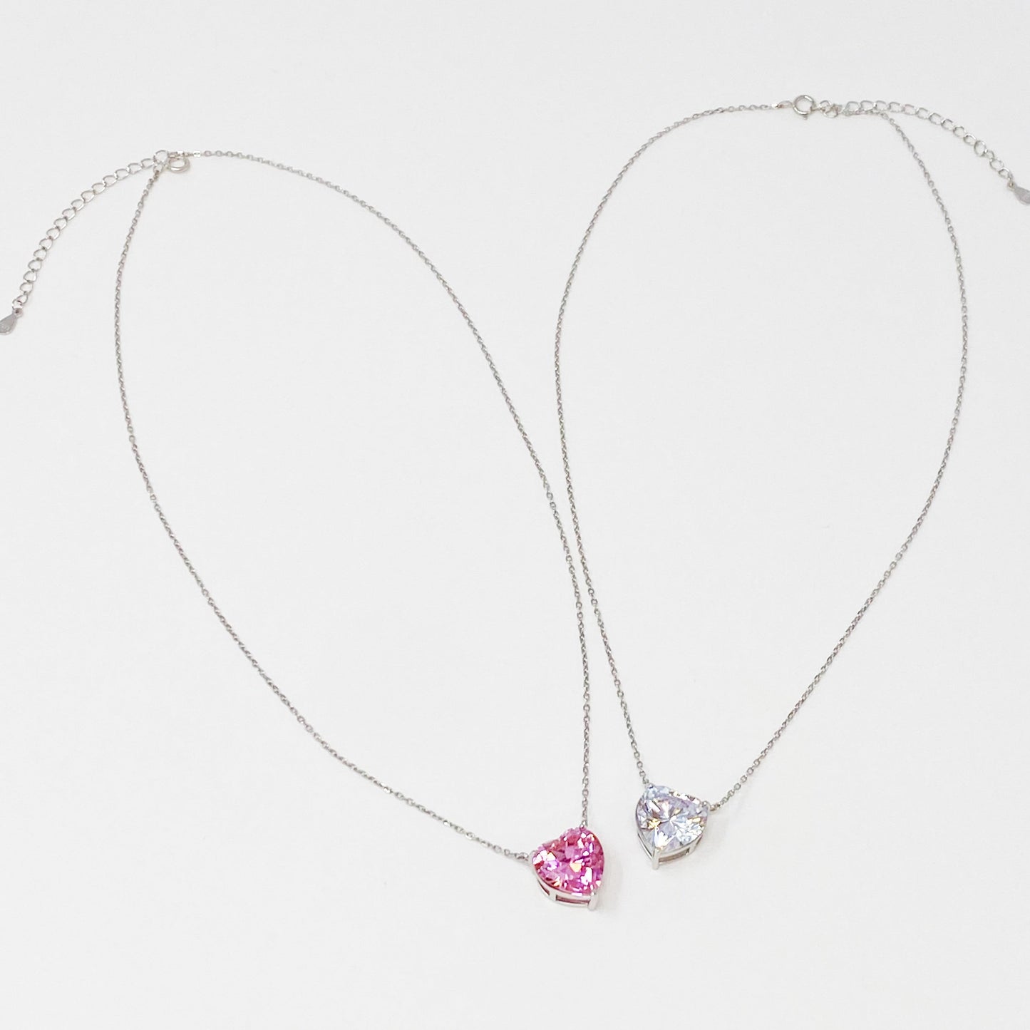 Colar de Prata Esterlina Absolute Beauty com Pingente de Coração
