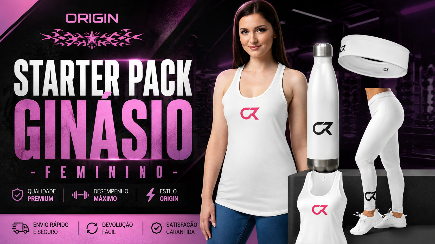 Starter Pack Ginásio Feminino