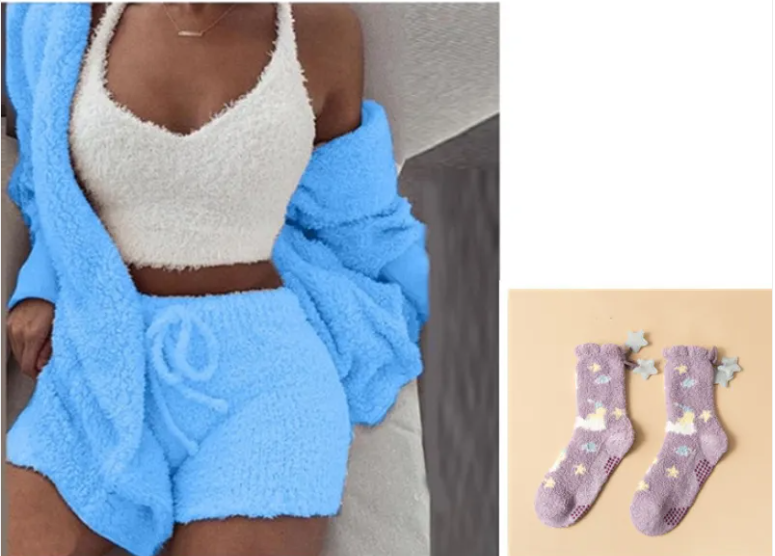Conjunto Feminino Quente e Confortável
