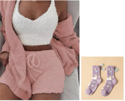 Conjunto Feminino Quente e Confortável